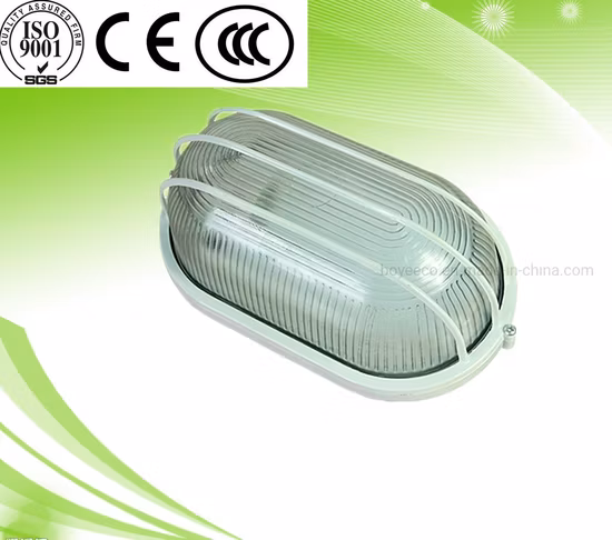 Lámpara de pared exterior E27, resistente al agua IP65, ahorro de energía, lámpara de mamparo de aluminio y vidrio transparente/esmerilado, luz de mamparo